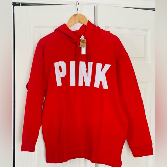 PINK Victoria's Secret Tops - Victoria's Secret Pink Women's
Hoodie Size L